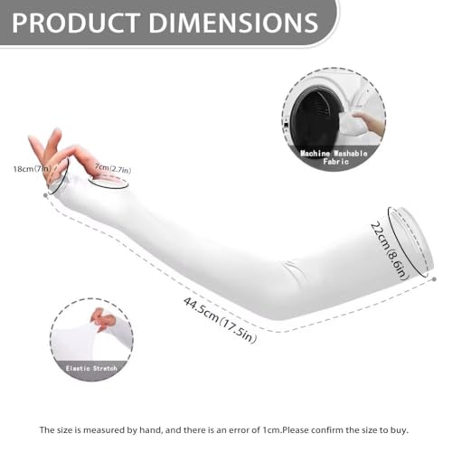 Sun Protection Arm Sleeves for Men Women Cooling Outdoor Sports Z363392