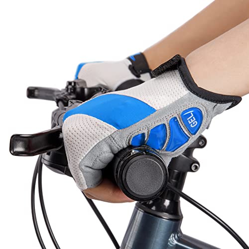 Cycling Gloves for Men Women - Anti Slip Shock Absorbing Padded for Road Mountain Bike K968501