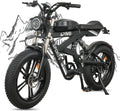 YUPENG Electric Bike for Adults, 20"*4.0 Fat Tire Electric Bike,1000W Motor 48V 20Ah Removable Large Battery, Top Speed 34MPH and 75 Miles, 7 Speed Ebike, Ship from US