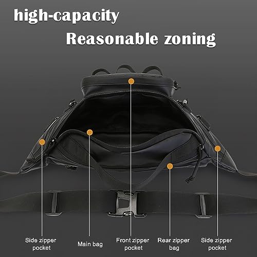 Fishing Tackle Bag, Waterproof Waist Bag for Outdoor Fishing R399