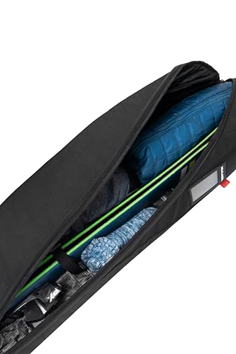 Single Roller Ski Bag with Wheels, Water Resistant Ski Gear Storage P197918