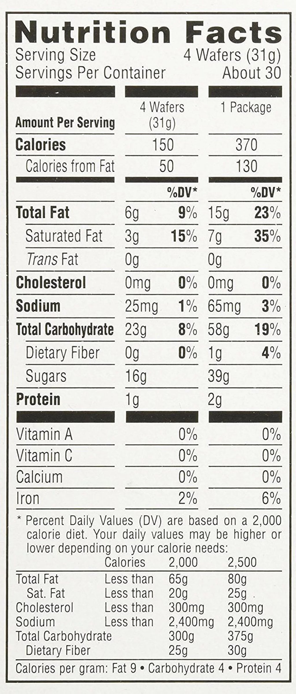 Strawberry Sugar Wafers, 2.75 oz, 12-Pack C133047
