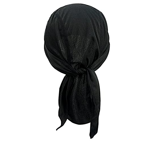 3Pcs Do Rag Skull Caps for Men Women, Sweat Wicking Cooling Helmet Liner P1851