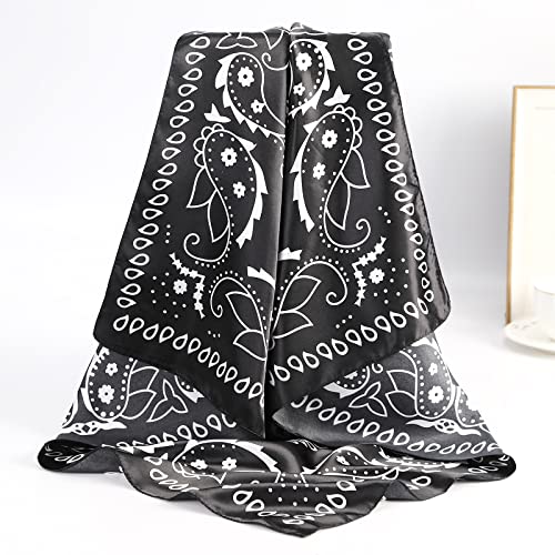 35" Satin Square Head Scarves for Women G264