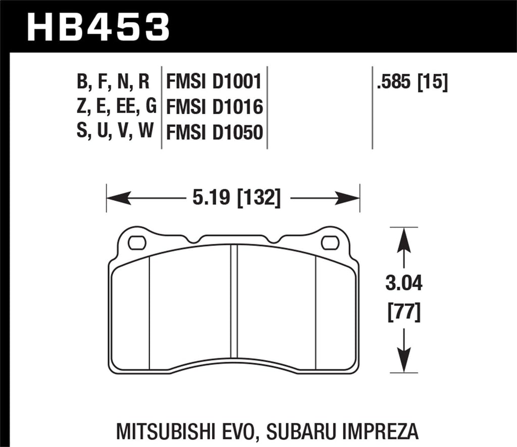 High Performance Street Ferro-Carbon Disc Brake Pads J329