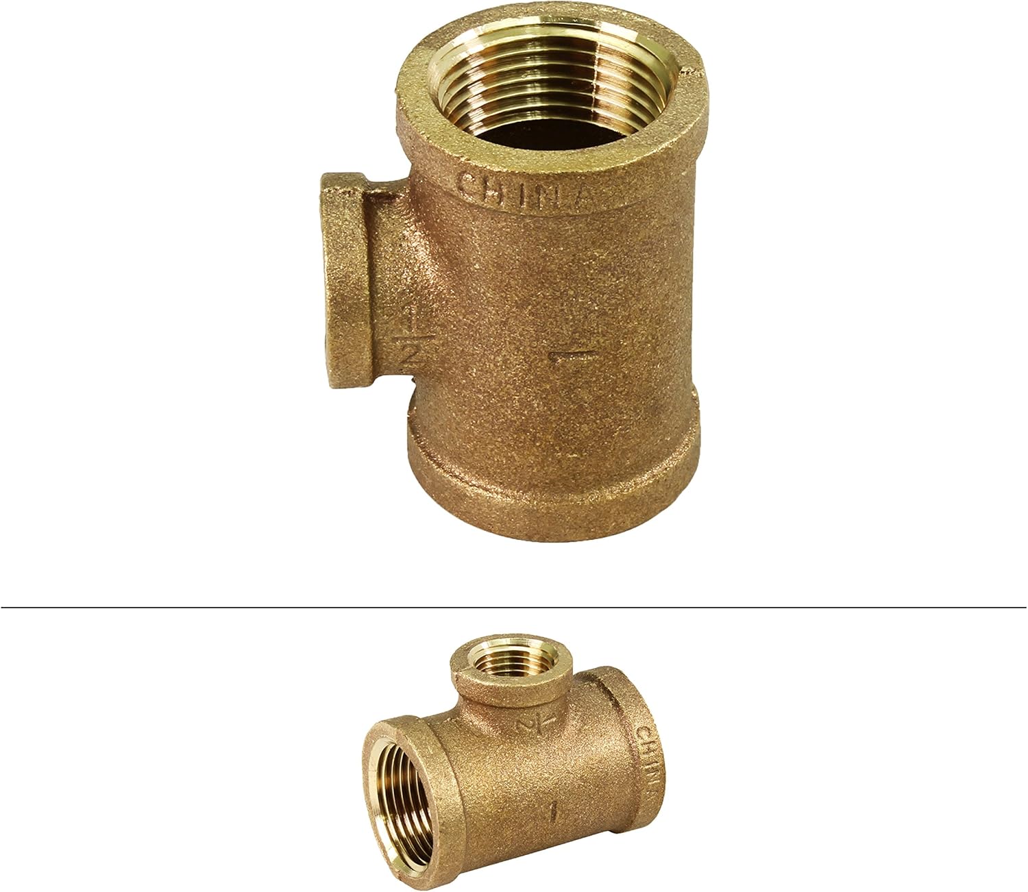 2 Inch Brass Tee M3996