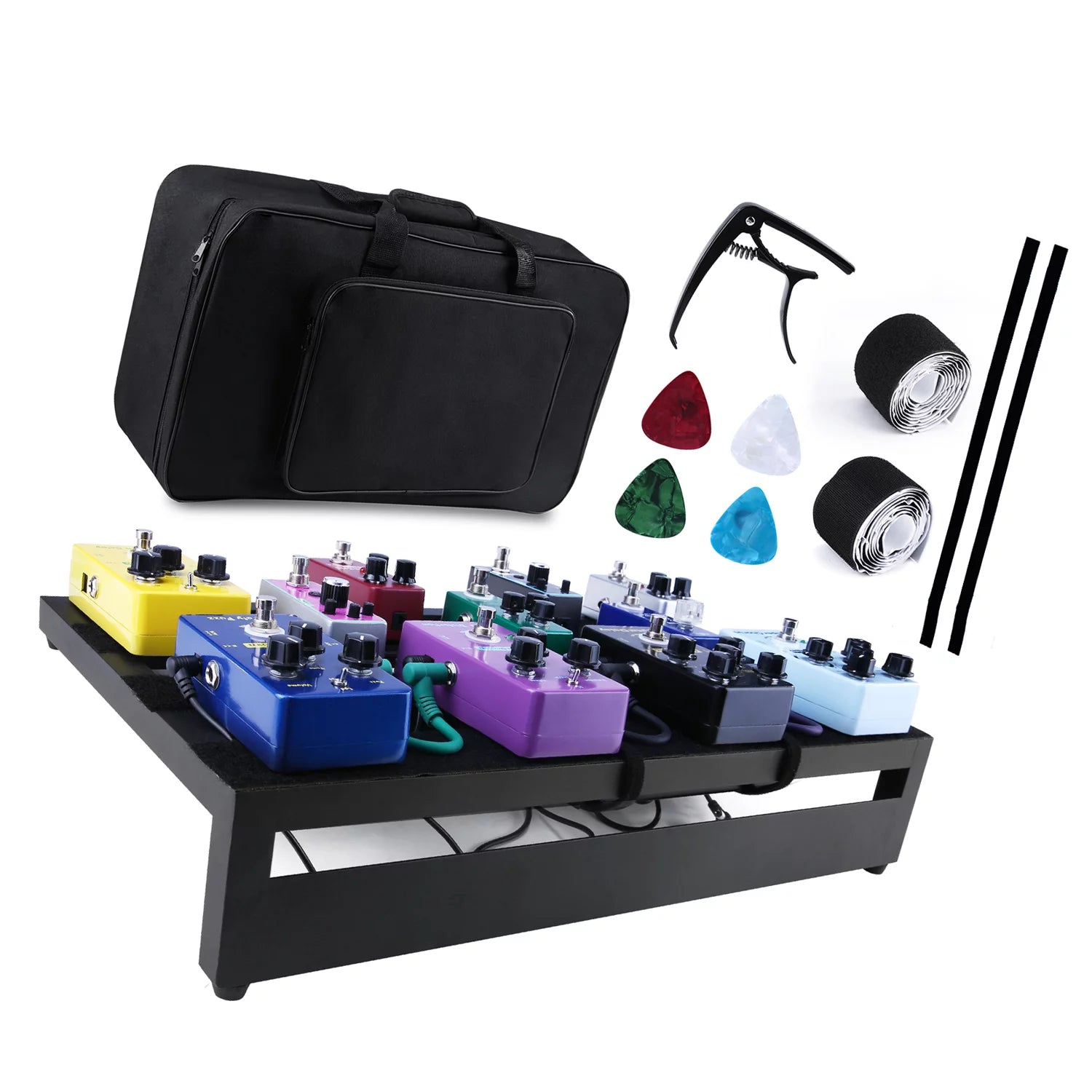 Guitar Effect Pedal Board with Carry Bag H5673