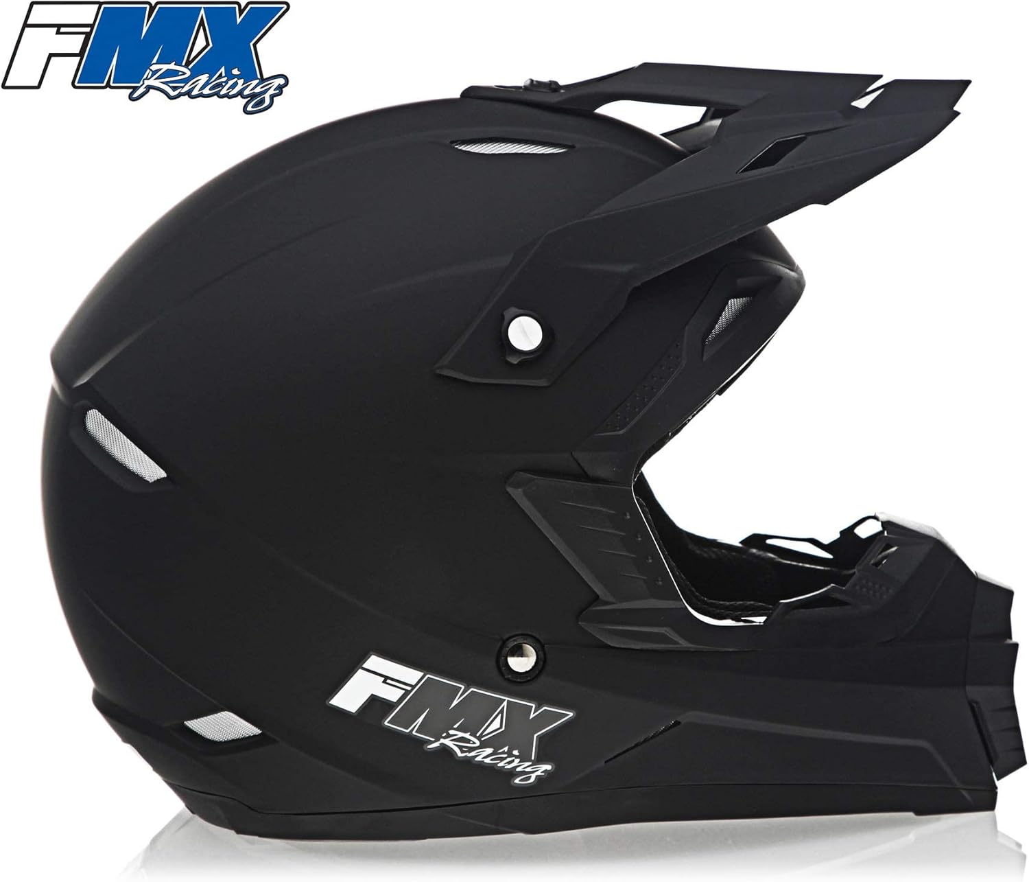 Adult Motocross Dirt Bike Off-Road Helmet Matte Black X-Small M666011