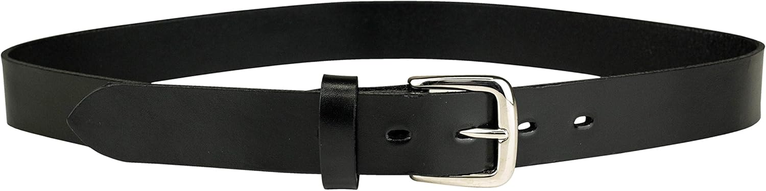 Bianchi B28 Professional™ Belt, 1.5" Width, Black Finish, Chrome Buckle, SZ48