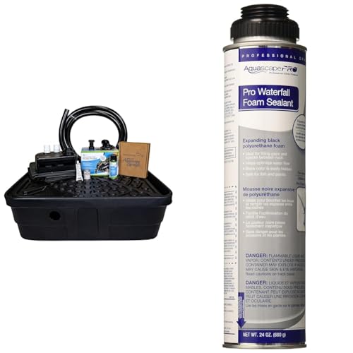 Backyard Waterfall Fountain Kit for Landscape and Garden O3127