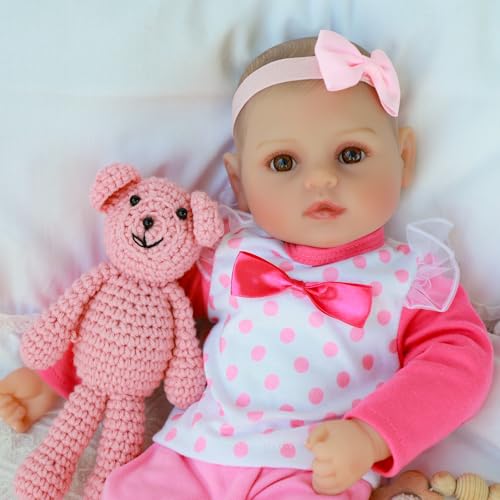 20 Inch Realistic Reborn Baby Doll in Green Outfit with Accessories B700
