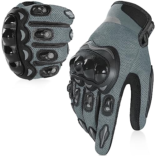 COFIT Breathable Mesh Motorcycle Gloves, Touchscreen Protective Motorbike Gloves for Men and Women BMX ATV MTB Riding, Road Racing, Motocross Racing, Cycling