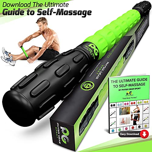Muscle Roller Stick for Deep Tissue Massage, Self Massage Tool Q8057
