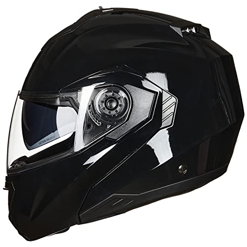 Modular Full Face Motorcycle Helmet with Dual Visor Y242540