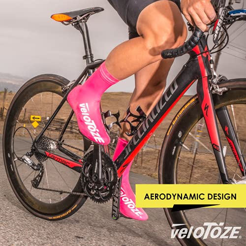 Tall Shoe Covers for Road Cycling - Waterproof Windproof Overshoes for Cold and Rainy Weather U958541