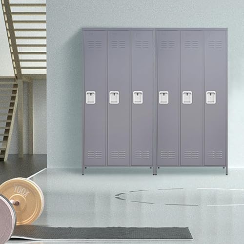 Metal Lockers with Shelves 72" H for Employees C448234