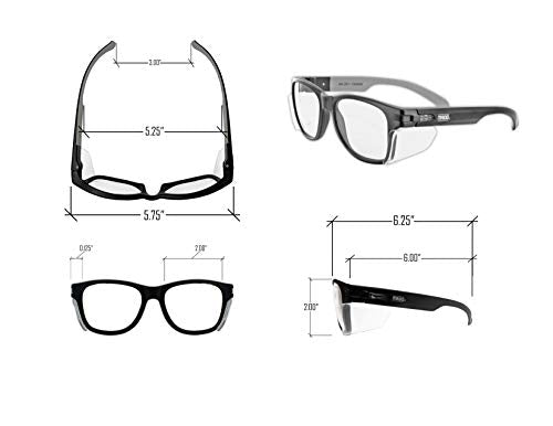 Anti-Fog Safety Glasses with Side Shields P4290