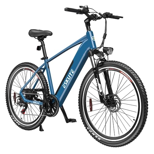27.5" Electric Mountain Bike, 500W Motor, 720Wh Battery, 7-Speed Gears H412