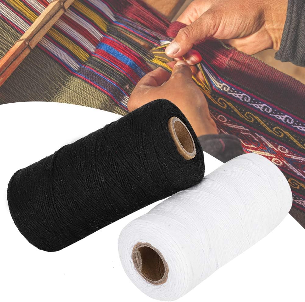 Warp Yarn for Weaving Machine, 1mm Cotton Thread, 250m V618549