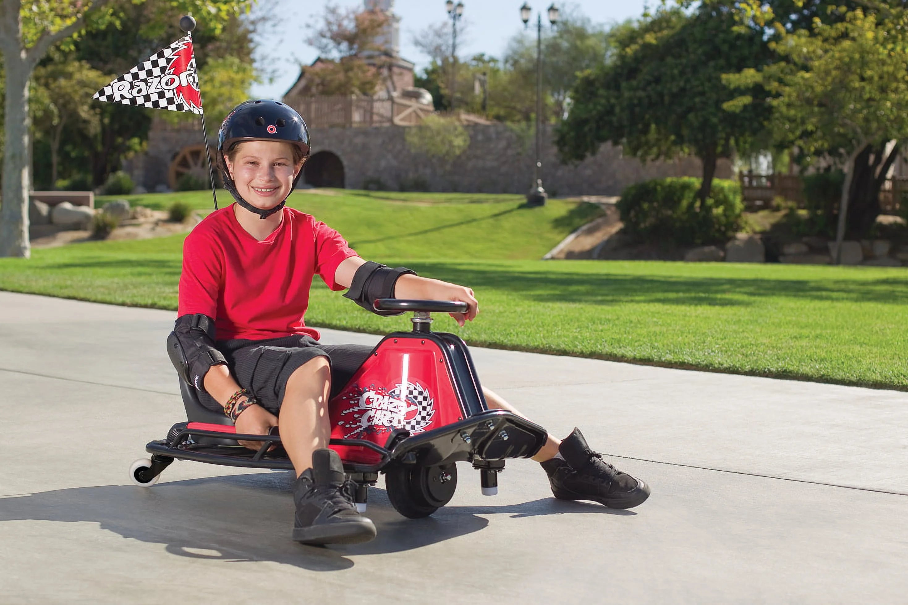 24V Electric Drifting Go Kart for Kids 9 and Up M2095