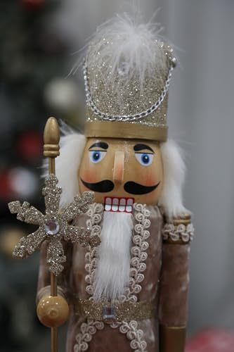 Wooden Nutcracker Christmas Decoration 14 inches X256