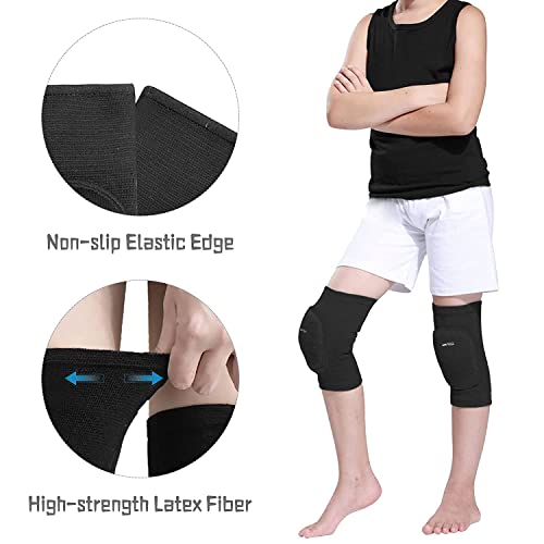 Kids Knee Pads with Thicken Sponge Padding for Roller Skateboard Bike Scooter H994