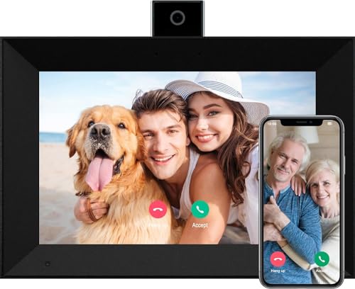 WiFi Digital Photo Frame 10.1 Inch IPS HD Touch Screen with 32GB Storage O9566