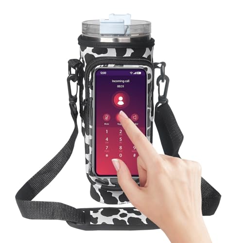 Sling Bag with Water Bottle Holder and Phone Pocket I2381