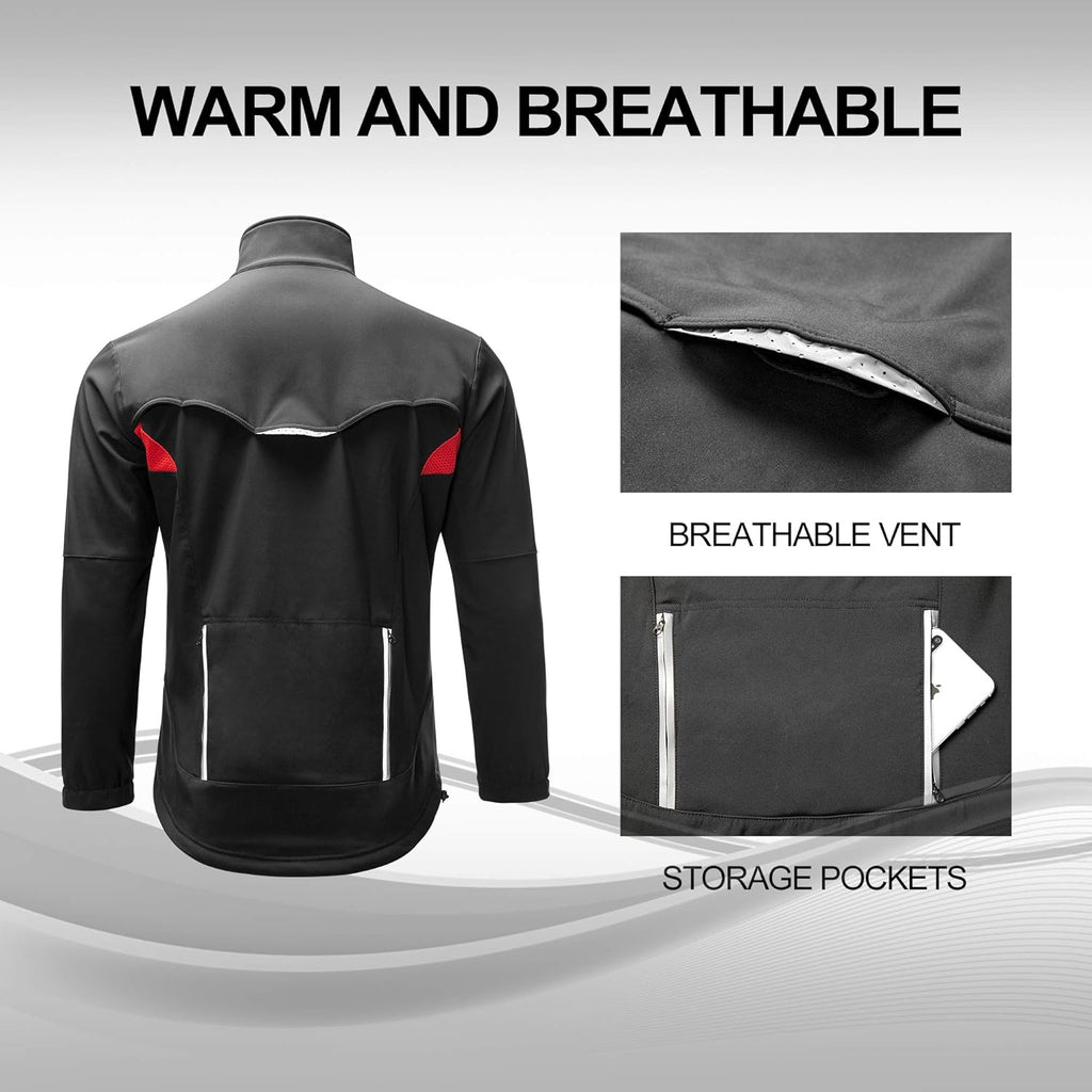 Winter Cycling Handlebar Mittens for Men D301447