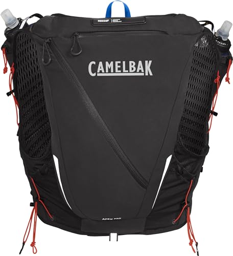 Running Vest with Soft Flask Hydration and Trekking Pole Quiver D732880