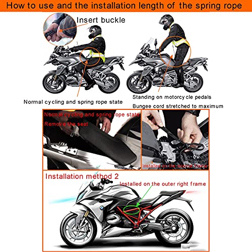 Motorcycle Airbag Vest Lightweight Reflective Riding Vest with Tail G52326