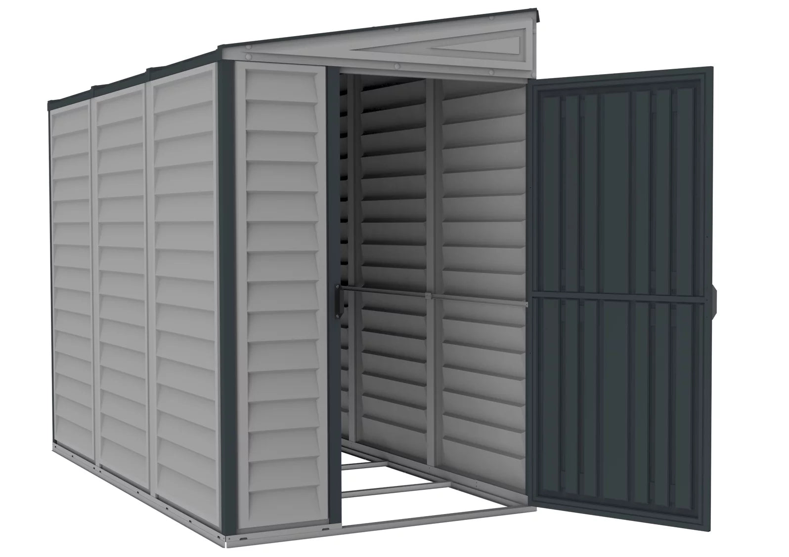 Outdoor Storage Shed with Foundation Kit T452