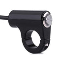 Motorcycle Handlebar Switch, Handlebar ON/Off Switch, Automatic Return Button (Model A) or ON/Off Button with Indicator Light (Model B), Fits for 7/8inch(22mm) Handlebar Motorcycles