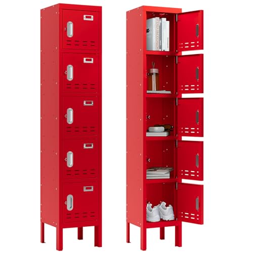 Metal Cabinet with Lockable Door for Office, Gym, School, Home A290