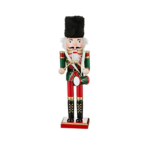 Wooden Nutcracker Ornaments Christmas Decoration Figures (12 Inch, Set) A862348