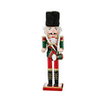 Wooden Nutcracker Ornaments Christmas Decoration Figures (12 Inch, Set) A862348