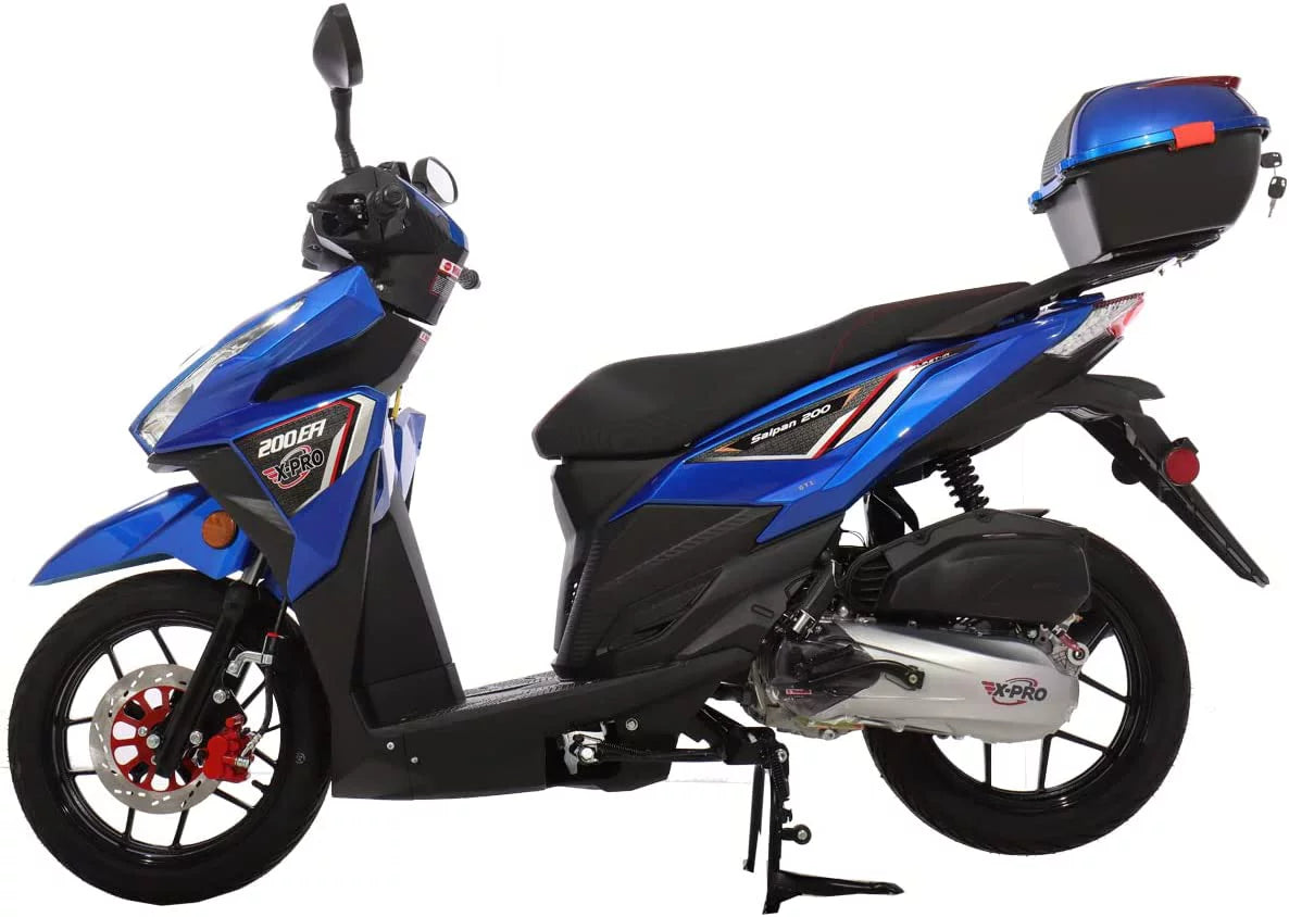 200cc EFI Gas Moped Scooter with CVT Transmission O3006