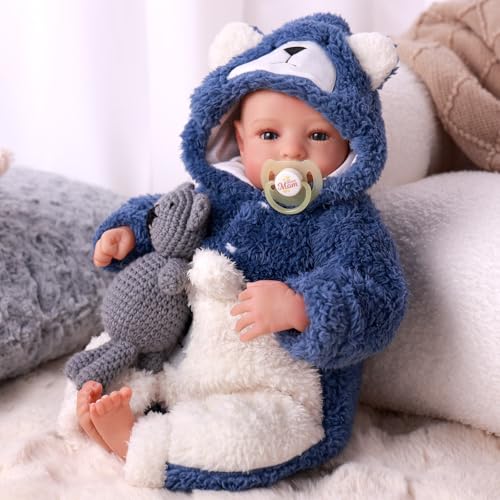Lifelike Reborn Baby Doll Boy 20 Inch Handmade Soft Body Newborn P15183
