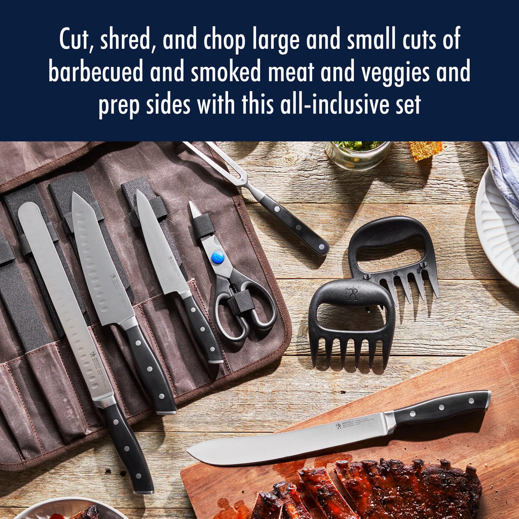 Stainless Steel Chef's Knife Set, 9 Piece D7640