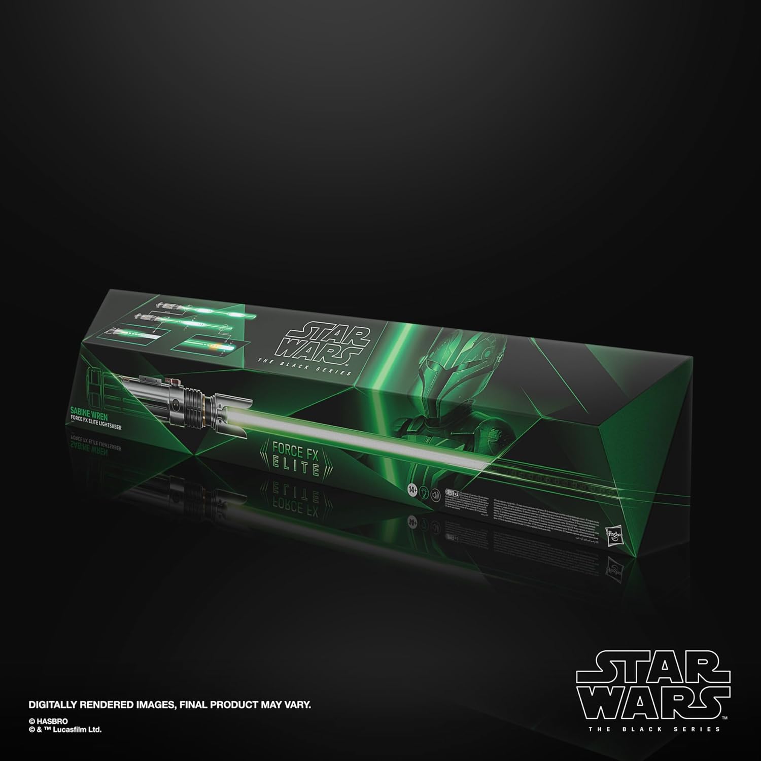 Sabine Wren Force FX Elite Electronic Lightsaber with LED and Sound Effects O9876