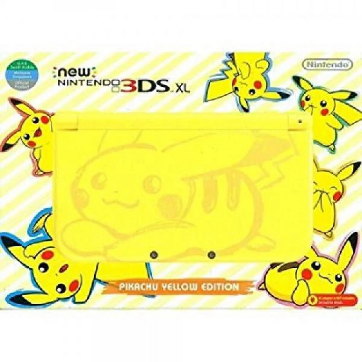 Pikachu Yellow Edition 3DS XL Console W530