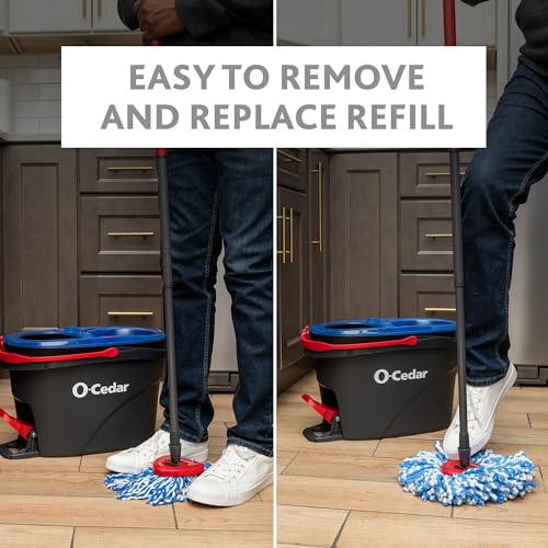 Spin Mop & Bucket System with Clean Water P370240