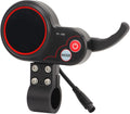 Electric Thumb Throttle with LCD Display, 6 Pin Waterproof Connector Electric Scooter Display Panel with Speed Gear Power Mode, Finger Throttle for M4 Electric Scooter