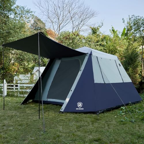 6 Person Instant Cabin Tent with Vestibule, Water-Resistant J5364