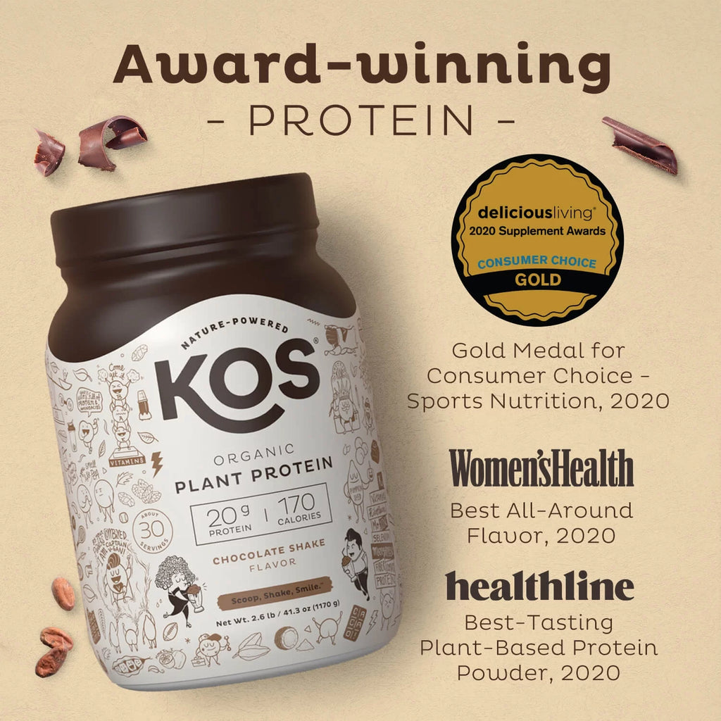 Vegan Protein Powder Chocolate, Organic Pea Protein Blend, Plant Based M725276