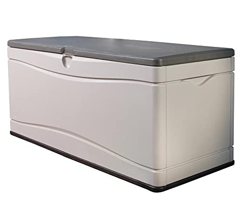 Extra Large Deck Box, 130 Gallon, Desert Sand/Brown V622519