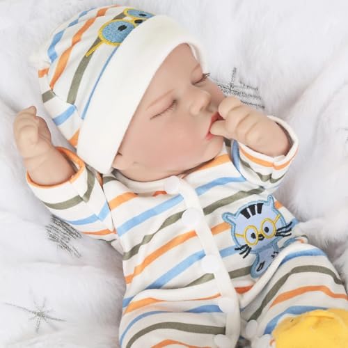 12 Inch Realistic Reborn Baby Doll Sleeping Newborn Vinyl Y75349