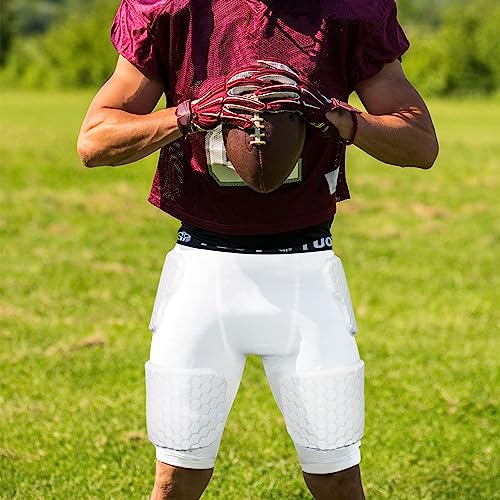 Men's Padded Compression Shirt and Short Set Protective Gear Y504