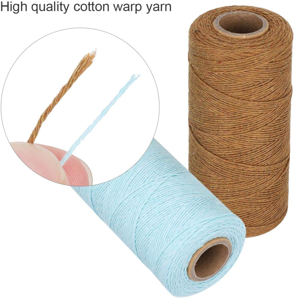 Warp Thread for Weaving Loom, 100% Cotton, 2 Rolls K639