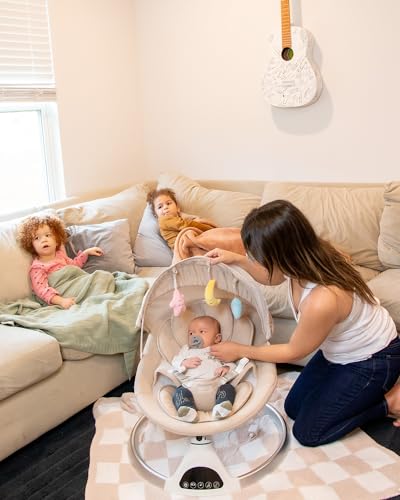 Portable Baby Swing with Music and Remote Control K431768